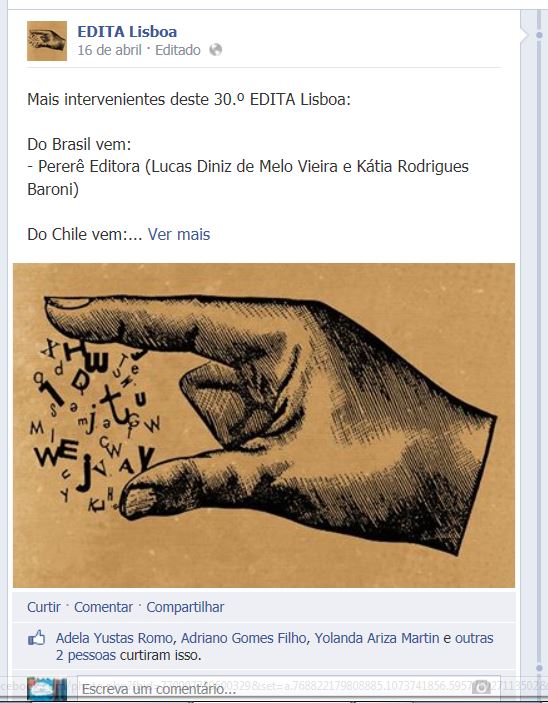 Pererê Editora Edita Lisboa